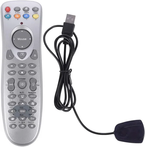 Miniatura 7 de Control remoto, USB portátil ratón teclado PC portátil control remoto con receptor infrarrojo