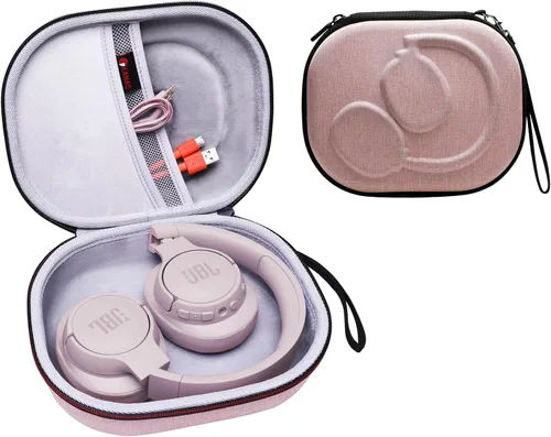 Miniatura 8 de XANAD Funda rígida para JBL Tune 720BT/770NC/710BT/760NC/700BT/750BT/510BT/660NC/520BT/500/E45BT y JBL Live Negro exterior+interior azul