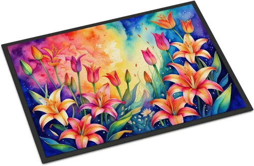 Miniatura 38 de Caroline's Treasures DAC1455MAT - Felpudo de la reina de la noche con diseño de cactus en color de 18 x 27 pulgadas, tapete para puerta delantera