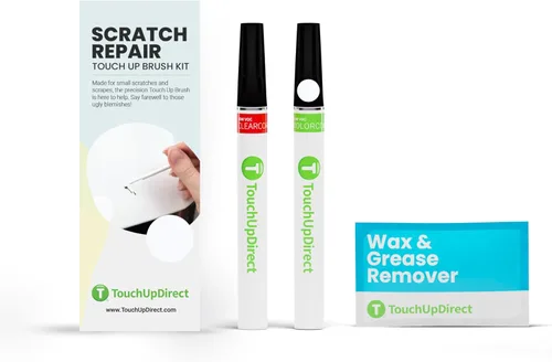 TouchUpDirect GAZ/WA8624/50U/50 Olympic White Compatible con Chevrolet Exact Match Kit de Reparación de Arañazos Pintura de Retoque - Kit de