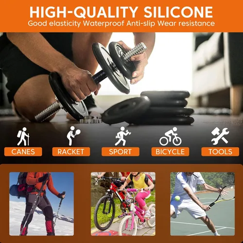 Miniatura 7 de 2 rollos de cinta de silicona autofusible, cinta impermeable de 1 pulgada de ancho x 10 pies de largo, cinta de sellado de fugas de agua, cinta