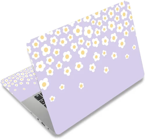 Miniatura 29 de Adhesivo para laptop de 12.1-15.6 pulgadas, calcomanía reutilizable universal de vinilo para laptop, protector de arte impermeable en color panal
