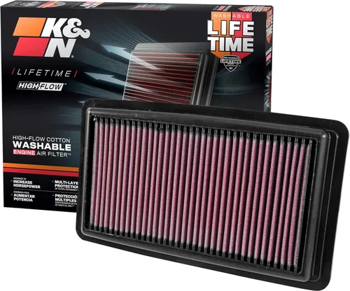 K&N - Filtro de aire para motor: Filtro de repuesto de alto rendimiento, premium, lavable Compatible con Honda/Acura V6 2016-2019 (Odyssey,