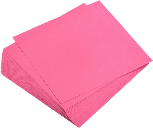 Miniatura 105 de MECCANIXITY 100 hojas de papel de origami de doble cara de 8 x 8 pulgadas (7.9 x 7.9 in), hoja cuadrada para proyectos de manualidades, Pasto verde