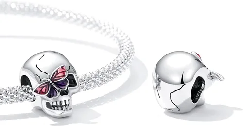 Miniatura 2 de BABAMIA Animal Charms for Bracelets 925 Sterling Silver Bead Charms Bee Butterfly Fox Charm Fits Bracelets and Necklaces Cute Charms for Women Girls