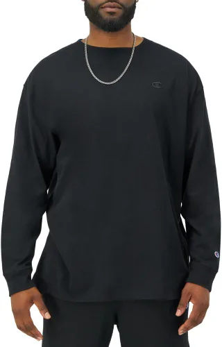 Miniatura 3 de Champion Camiseta de manga larga para hombre, camiseta clásica para hombre (regular o grande y alto)