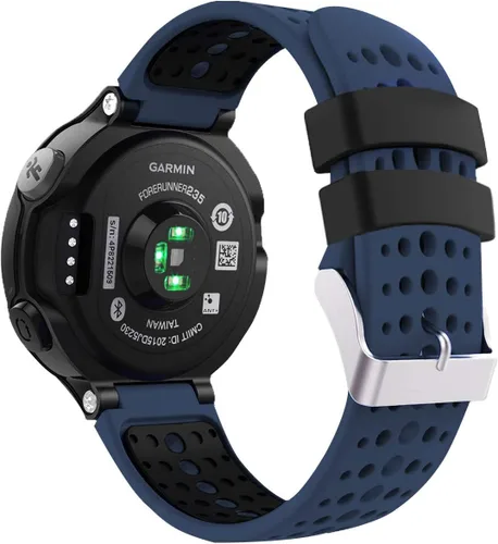 Miniatura 2 de GVangel - Correa compatible con reloj inteligente Garmin Forerunner 235, correa de silicona suave de repuesto para 220/230/235/620/630/735XT/235