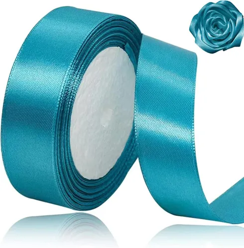 Miniatura 51 de Cinta beige de 1-1/2 pulgadas x 25 yardas, cinta de satén marfil de tela de color sólido para manualidades, coronas, fiesta de boda, Navidad, lazos