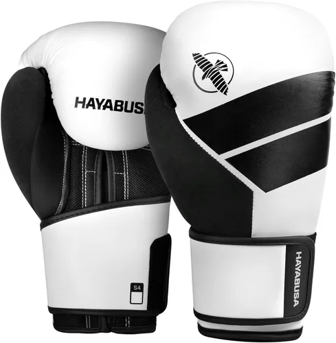 Miniatura 7 de Hayabusa Guantes de boxeo de piel sintética S4 para hombres, mujeres y niños, 10 onzas, 12 onzas, 14 onzas, 16 onzas, entrenamiento, sparring