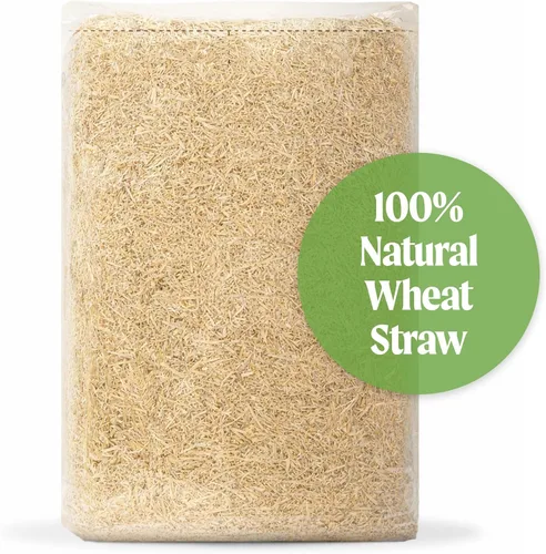 Miniatura 2 de HealthiStraw GardenStraw, mantillo totalmente natural de 3 pies cúbicos (20 libras) para siembra de jardines, verduras y césped, paja de trigo que