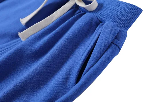 Miniatura 3 de Paquete de 2 pantalones cortos de algodón para correr para niñas y niños, pantalones cortos de playa