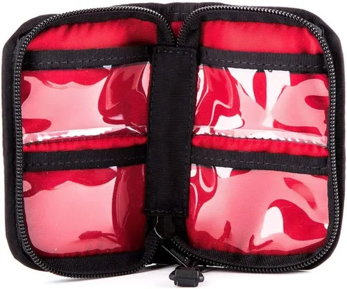 Grizzly KATMAI - Bolsa de utilidad para fotografía, video y cámara para tarjeta de memoria, batería y billetera USB, memoria SD y CF, baterías AA y