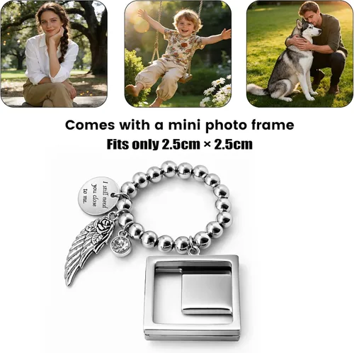 Miniatura 4 de Pequeñas urnas de cremación de recuerdo para cenizas humanas o mascotas con marco de fotos. Sin esperar a la personalización. Mini urna