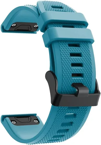Miniatura 17 de REYDA Correa de silicona compatible con Garmin Fenix 8 Pro/8/E 1.850 in, 0.866 in, correa de reloj de ajuste rápido, suave y transpirable, pulsera