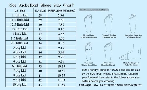 Miniatura 7 de DeoGinus Zapatos de baloncesto para niños, con amortiguación de aire, para niñas, zapatos de entrenamiento escolar, antideslizantes, para deportes