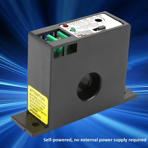 Miniatura 8 de Walfront Interruptor de corriente CA SZC03-NC-AL- Interruptor de detección de corriente ajustable para relé de zumbador de flash y CA de un solo