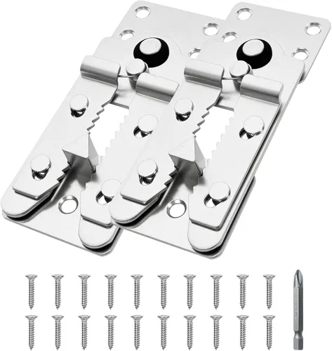 Paquete de 2 tornillos conectores seccionales de sofá, conectores de sofá resistentes para seccionales, abrazaderas de sofá para hacer estancias