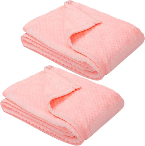 Miniatura 41 de Manta o manta mullida para bebé, suave, cálida y acogedora manta de vellón coral para niños pequeños, bebés o recién nacidos, para cuna, cochecito