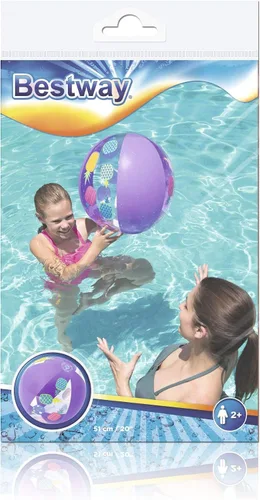 Miniatura 6 de Bestway 31036 - Bola de agua inflable de diseño, 20.1 in, varios modelos