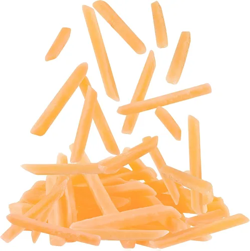 Zhanmai 30 piezas de papas fritas falsas artificiales realistas, simulación de PVC, decoración de cocina, herramientas realistas para restaurante,
