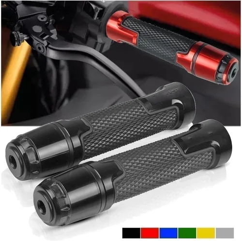 Miniatura 2 de Para BMW F650G motocicleta 7/8" 0.866 in Agarradera antideslizante manillar manillar manillar moto Grips End F650 GS F 650 GS 2008-2021