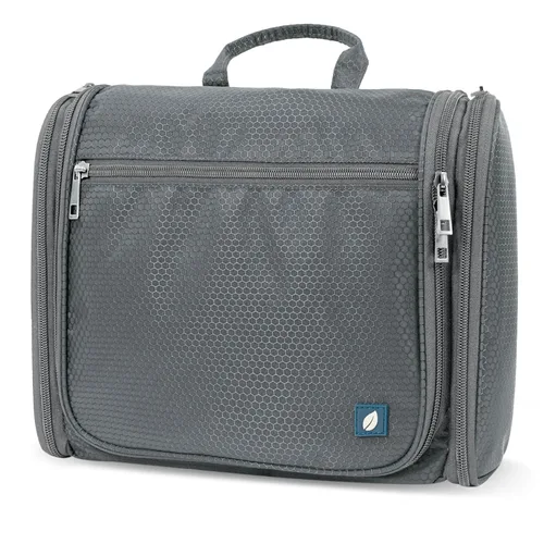 Miniatura 12 de PAVILIA Neceser colgante grande, bolsa de viaje para mujeres y hombres, organizador de cosméticos, bolsa de maquillaje resistente al agua