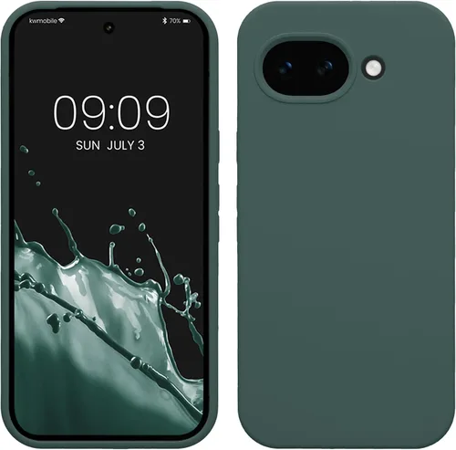 Miniatura 774 de kwmobile Funda Compatible con Google Pixel 6 Pro - Funda de teléfono de silicona TPU con acabado suave - Azul Arrecife