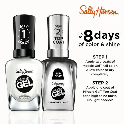 Miniatura 5 de SALLY HANSEN Miracle Gel - Esmalte de uñas 789/450 Obtener Mod