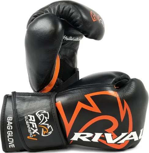 Miniatura 9 de Guantes de boxeo RIVAL RFX-Guerrero-V para bolsa de entrenamiento, con relleno de espuma multicapa (HDEF), cuero premium, sistema Wrist Lock 2