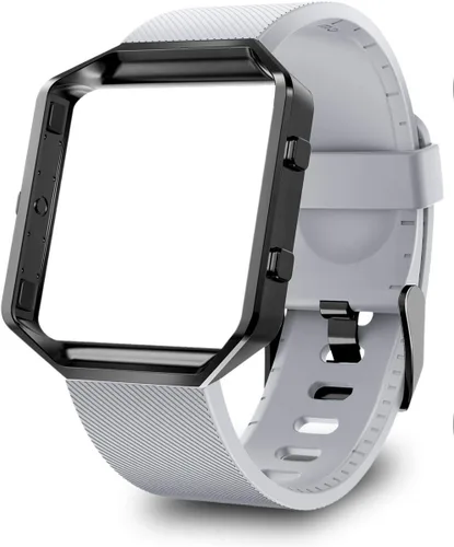 Miniatura 18 de Correa con marco para reloj Fitbit Blaze de LEEFOX, edición especial, correa de silicón, unisex, S G-10pack Classic+1 Marco Negro