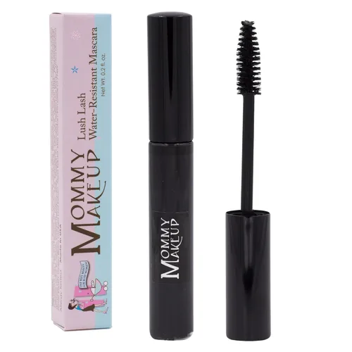 Lush Lash - Máscara resistente al agua, volumen y longitud extremos para pestañas impresionantes, sin manchas, manchas ni escamas, no irritante,