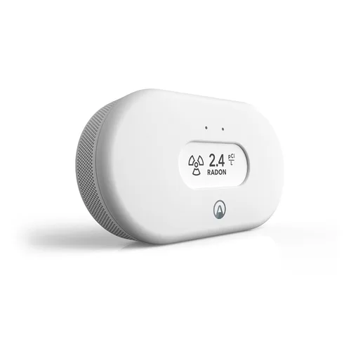 Miniatura 2 de Airthings 2989 View Radon - Monitor de radón con detector de humedad y temperatura - Alimentado por batería, aplicación móvil, WiFi, alertas