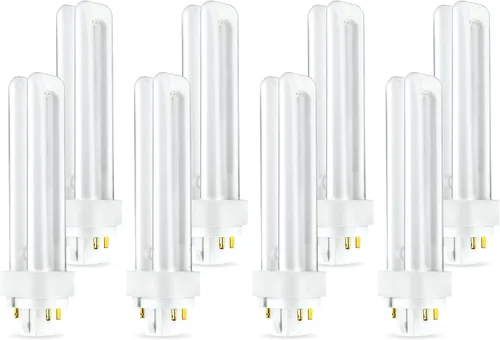 Miniatura 2 de Circle - PLC/13/E/DD/827 (paquete de 4) PLC-13W 827, 4 pines G24q-1, tubo doble de 13 vatios, bombilla fluorescente compacta, sustituye a Philips