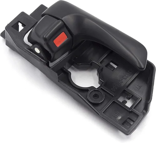Miniatura 7 de 2 unids par trasero lado pasajero lado negro puerta interior manija para Hyundai Sonata 2008 2009 2010