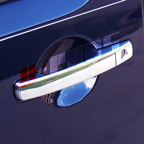 Miniatura 7 de 4 fundas cromadas para manijas de puerta para Nissan Altima 2007-2013 / Frontier 2005-2017 / MAXIMA 2004-2008 / Quest 2004-2009 / SENTRA 2007-2012
