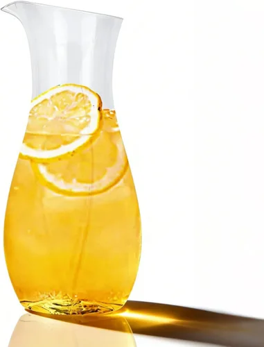Miniatura 9 de Jarra de vidrio acrílico, jarra de limonada transparente, recipientes de plástico para jugo, botella alta de vidrio de leche para té helado, jugo