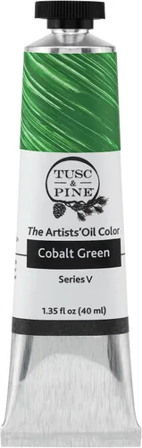 Miniatura 162 de Tusc & Pine Pintura al óleo Artist – Alizarin Crimson, 1.4 fl oz, sin amarilleo, consistencia rica y cremosa, carga máxima de pigmento, pinturas al