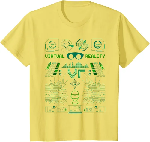 Miniatura 34 de Camiseta de realidad virtual VR Retro Gamers, Negro, S