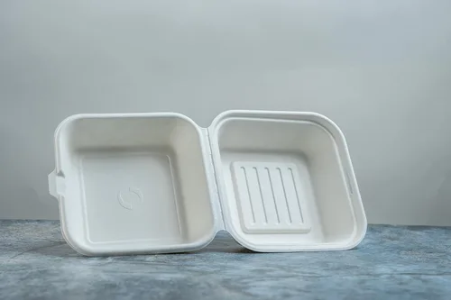 Miniatura 4 de Greenwave Evolution TW-BOO-004 - Recipientes para alimentos de 6 x 6 x 3 pulgadas, bagazo con aspecto de mármol, 100% compostable, desechables