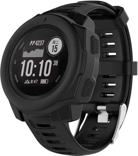 Miniatura 2 de Carcasa protectora de silicona suave para Garmin Instinct Smart Watch