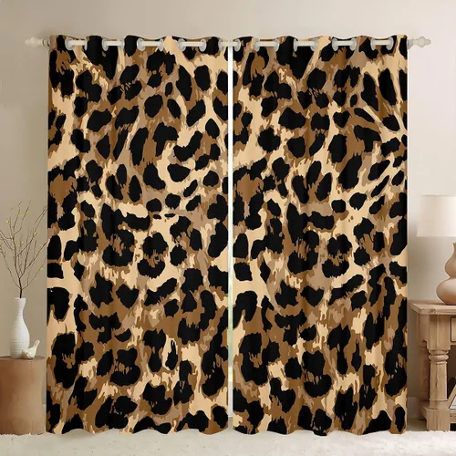 Miniatura 8 de Erosebridal Cortinas opacas de teñido anudado, cortinas de oscurecimiento de galaxia, tratamiento de ventana de nebulosa, 38 x 45 pulgadas, 2