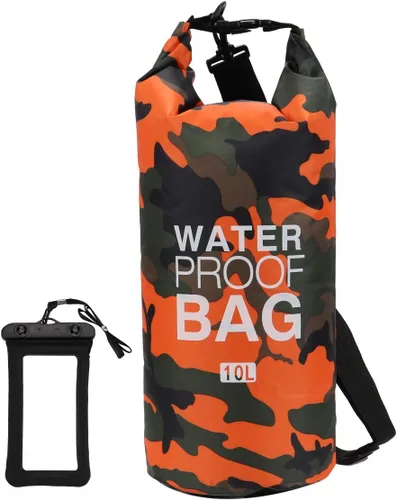Miniatura 10 de Bolsa seca impermeable de 2L/5L/10L/15L/20L/30L, saco enrollable que mantiene el equipo seco para kayak, rafting, navegación, natación, campamento