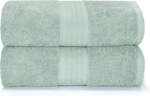 Miniatura 7 de GLAMBURG - Juego de 12 toallas faciales ultrasuaves de 13 x 13 pulgadas, 100% algodón, duraderas y altamente absorbentes, ideales para baño, cocina