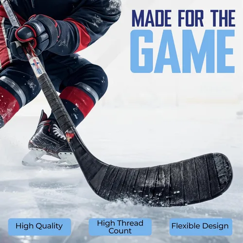 Miniatura 3 de sports tape ST Pro-Grade Cloth Hockey Tape (6 Rolls) - Strong Long-Lasting, Water Resistant Athletic Grip Tape for Lacrosse, Hockey, Baseball &