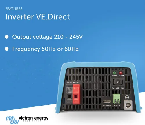Miniatura 4 de Victron Energy Inversor de onda sinusoidal pura de 800VA 24-Volt 120V CA, NEMA 5-15R