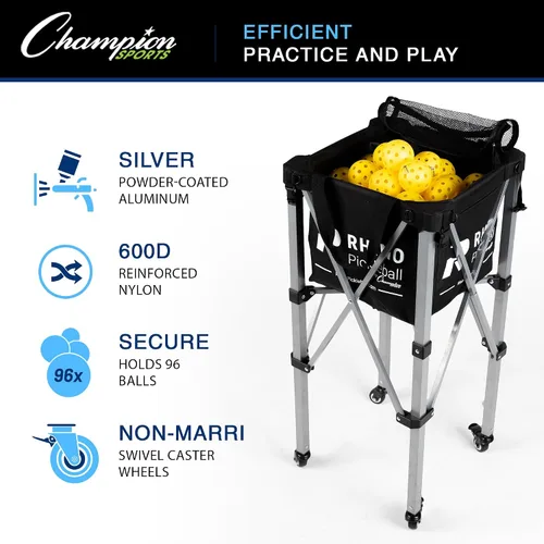 Miniatura 3 de Champion Sports Carrito de pickleball