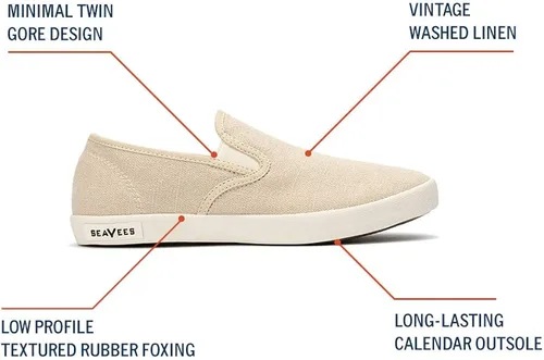 Miniatura 7 de SeaVees Tenis de moda Baja sin cordones para mujer