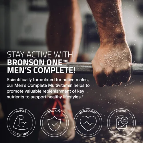 Miniatura 4 de Bronson ONE Daily Multivitamínico Completo para Hombres Multimineral Una Vez al Día Multi para Hombres Activos, 180 Tabletas