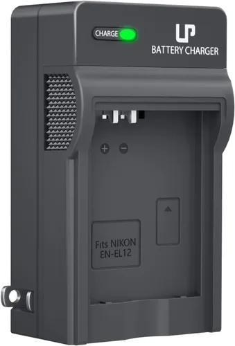Cargador de batería EN-EL12, cargador LP compatible con Nikon Coolpix A1000, B600, AW130, AW110, AW100, A900, W300, S1200pj, S9900, S9700, S9500,