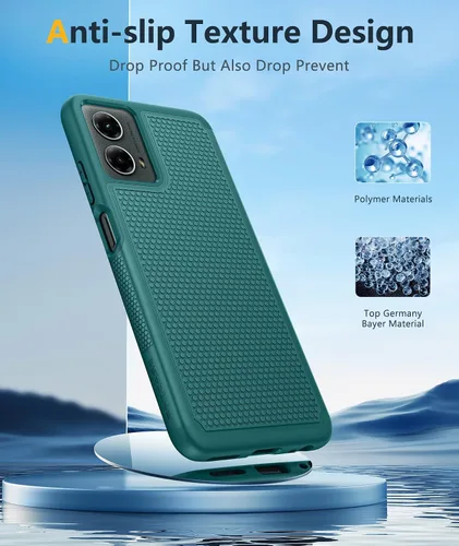 Miniatura 1142 de FNTCASE Funda para iPhone 17 Pro: Fundas delgadas translúcidas de color azul claro compatibles con MagSafe, protección completa de la cámara